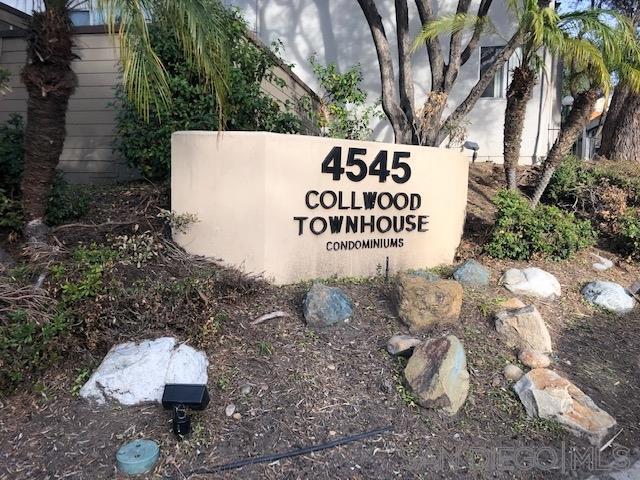 Condominium, 4545 COLLWOOD, San Diego, CA 92115 - 1