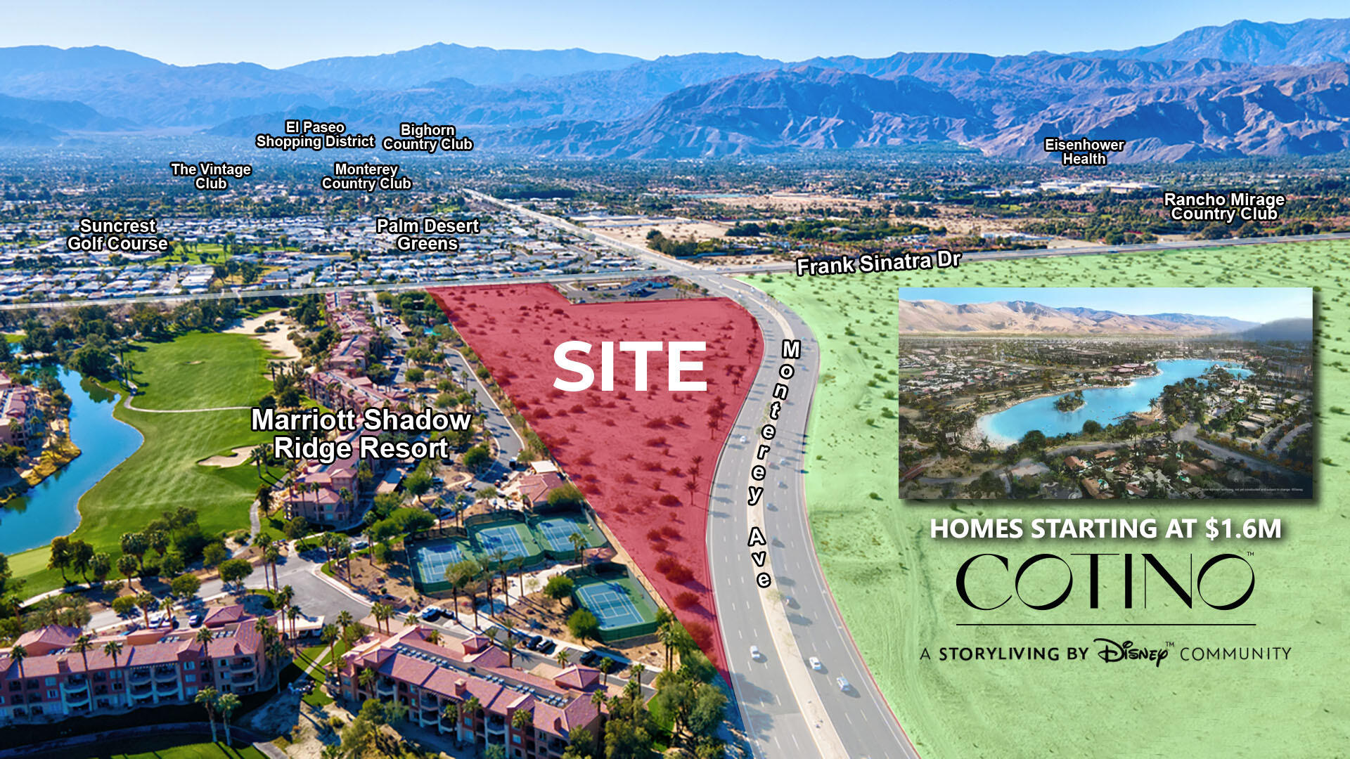 , 0 Monterey Ave & Frank Sinatra, Rancho Mirage, CA 92270 - 1