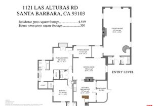 Single Family Residence, 1121 Las Alturas rd, Santa Barbara, CA 93103 - 38