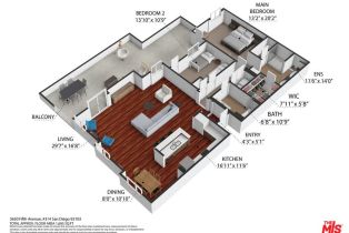 Condominium, 3650 5th ave, San Diego, CA 92103 - 38