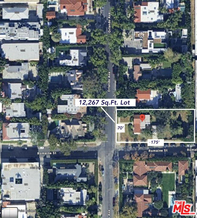 Single Family Residence, 1002 Orlando ave, West Hollywood , CA 90069 - 1