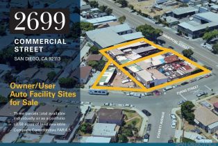 Land, 2699 Commercial Street, San Diego, CA  San Diego, CA 92113