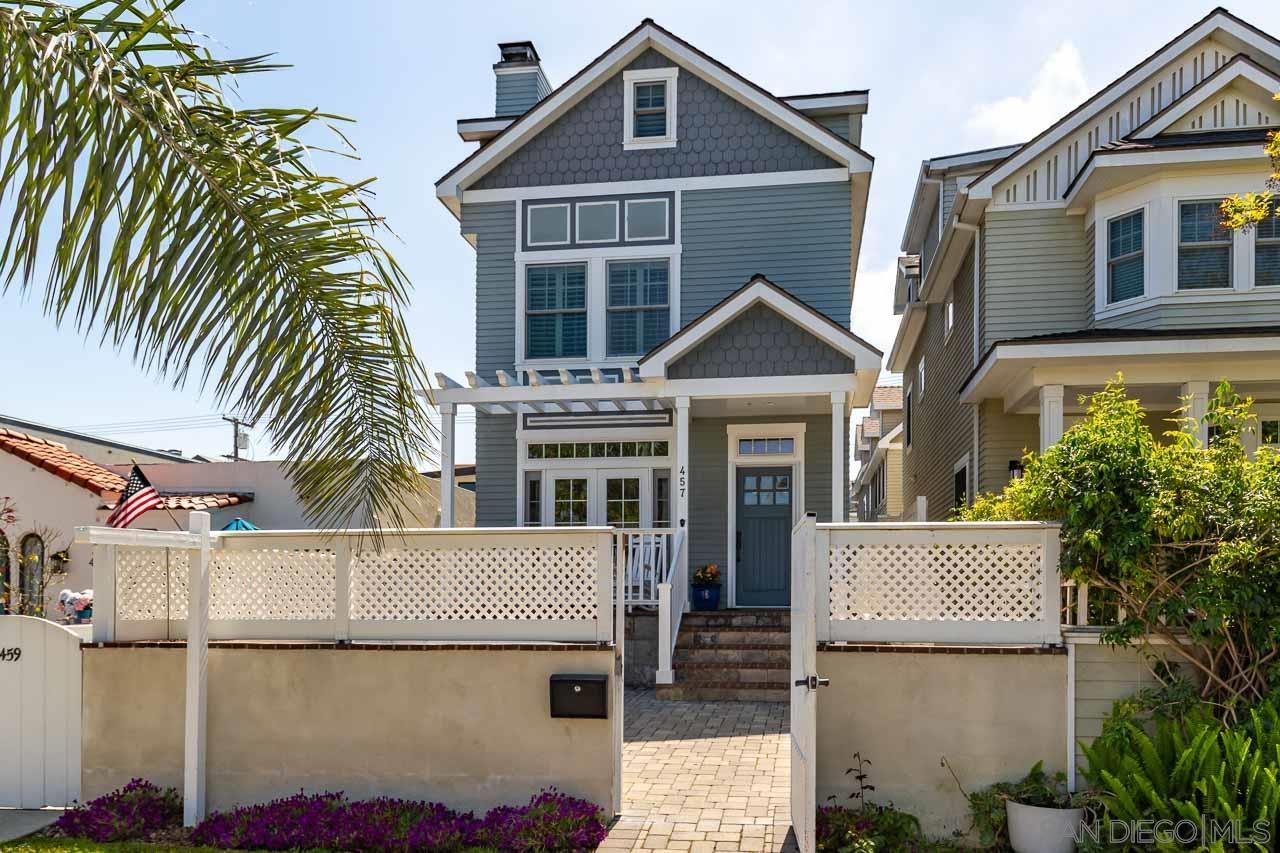 Single Family Residence, 457 D ave, Coronado, CA 92118 - 1