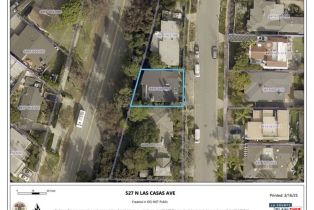 Land, 527 N Las Casas Ave, Pacific Palisades, CA  Pacific Palisades, CA 90272