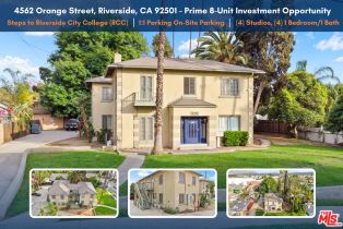Residential Income, 4562   Orange St, Riverside, CA  Riverside, CA 92501