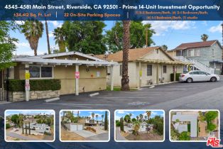 Residential Income, 4581   Main St, Riverside, CA  Riverside, CA 92501