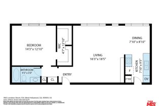 Condominium, 960 Larrabee st, West Hollywood , CA 90069 - 17