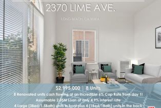 Residential Income, 2370   Lime Ave, Long Beach, CA  Long Beach, CA 90806