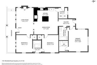 Single Family Residence, 1781 Whitefield rd, Pasadena, CA 91104 - 38